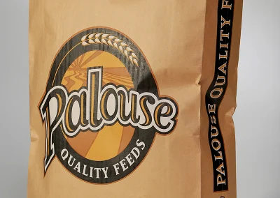 Palouse feed side view of bag